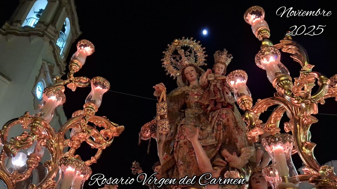 Rosario de Difuntos de la Virgen del Carmen de la Concepción | Huelva 2025 [4K]