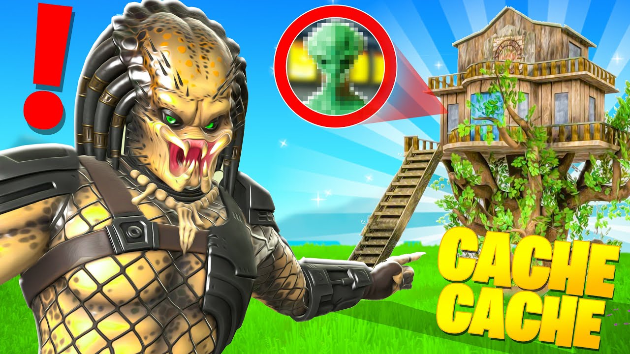 La NOUVELLE MAISON du BOSS PREDATOR !! (Cache Cache Fortnite)