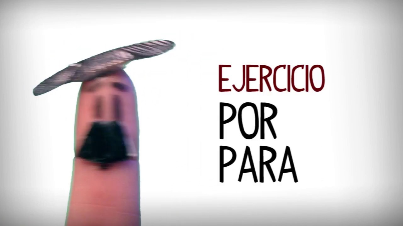 Por y para ejercicio, practicar los usos
