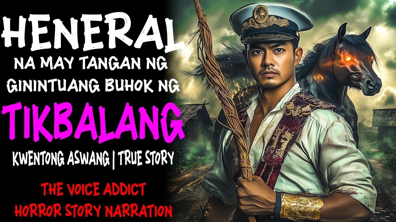 HENERAL NA MAY TANGAN NG GININTUANG BUHOK NG TIKBALANG (Aswang True Story)