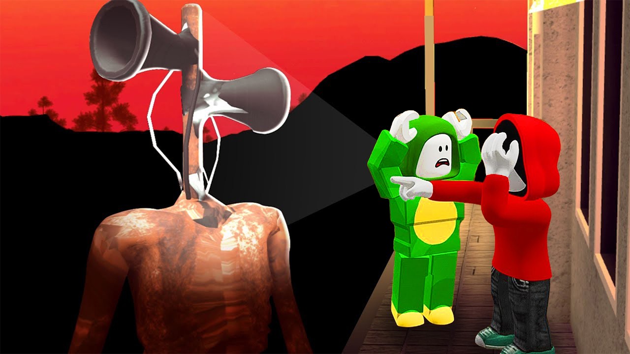 JJ and Mikey vs SIREN HEAD in Roblox...