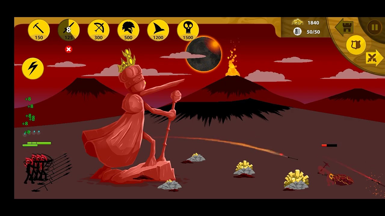 Hôm nay đập thấy moẹ con boss cuối game#stick war legaxy