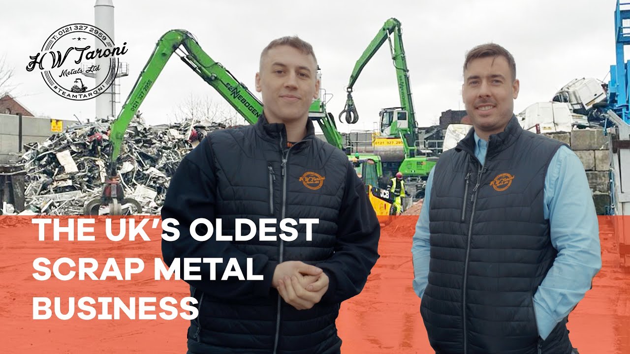 A Day In The Life At The UK's Oldest Scrap Metal Business | H.W Taroni