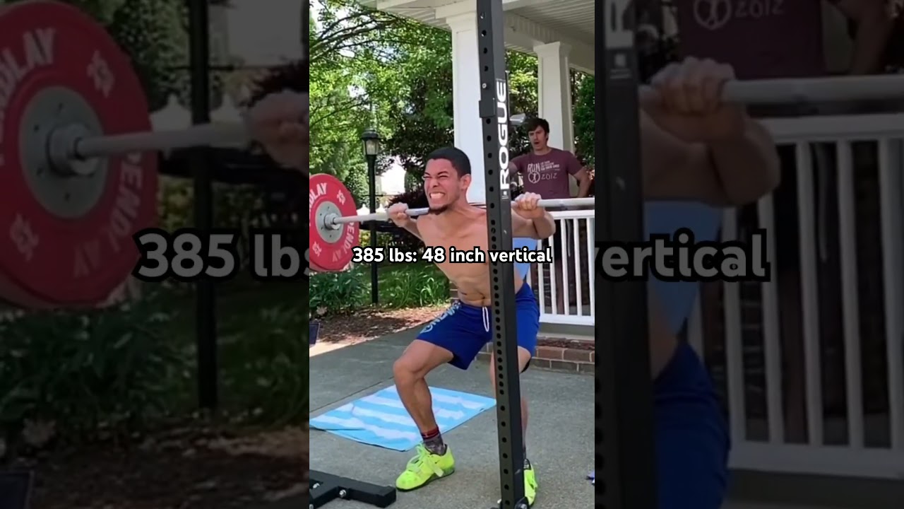 10 year squat and vertical jump progress