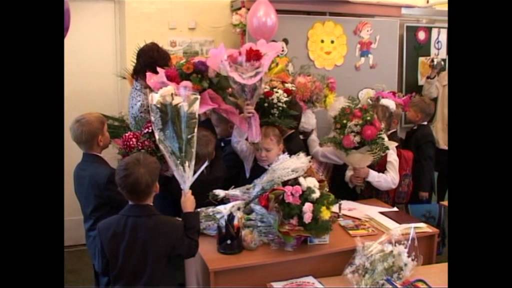Видеопоздравление первой учительницы на выпускном в начальной школе. Гимназия №2, г. Коломна.
