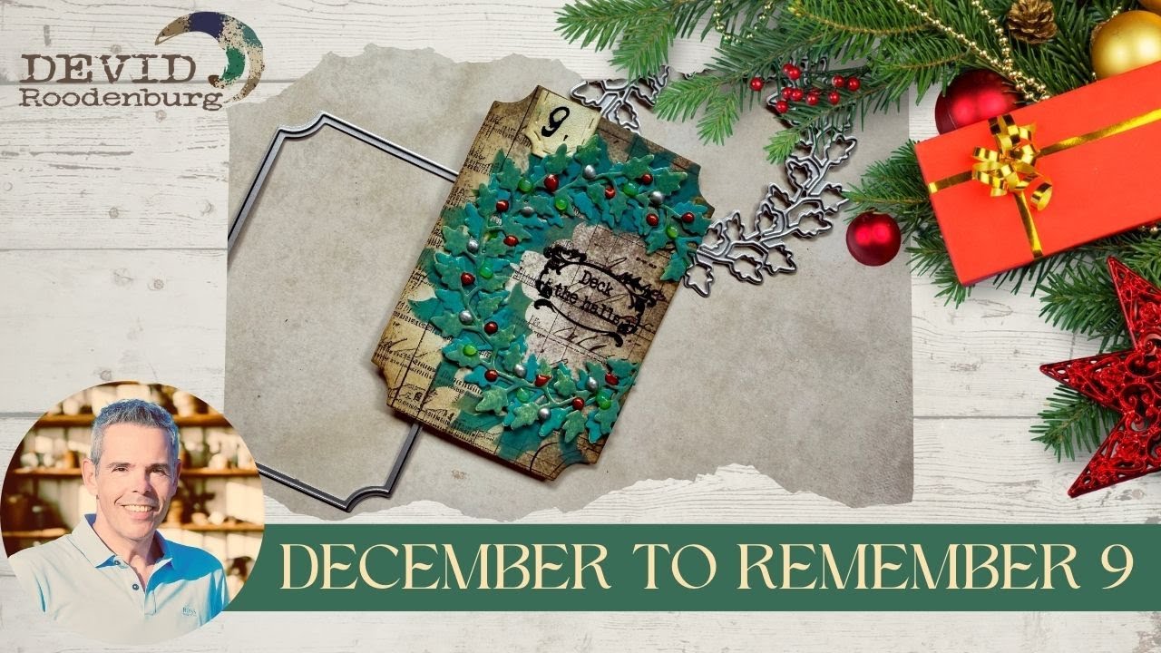 День 9: Рождественский венок #decembertoremember25