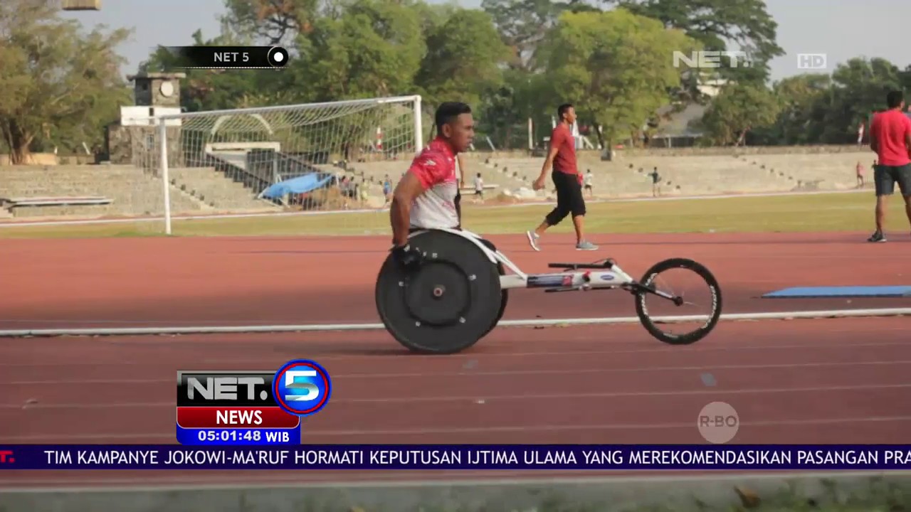 Atlet Balap Kursi Roda Kini Mulai Fokus Latihan Jelang Asian Para Games 2018-NET5