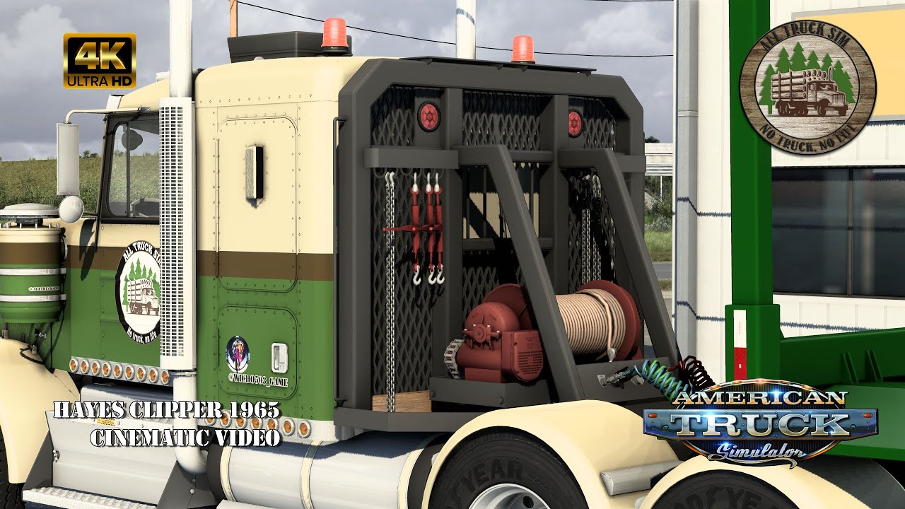 Hayes Clipper 1974 Cinematic Video American Truck Simulator 1.48
