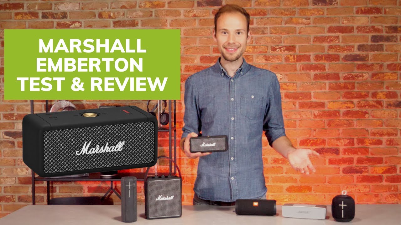 Marshall Emberton Portable Speaker Test & Review (VS JBL, Bose & UE)
