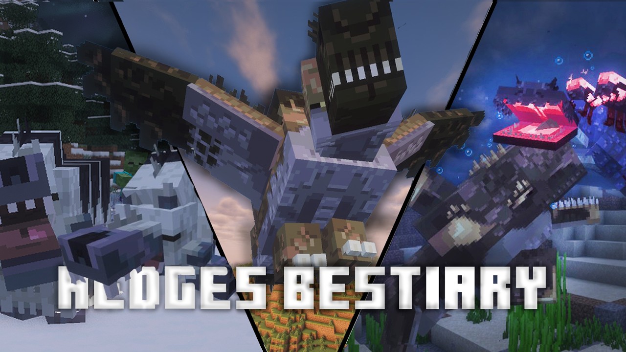 Hedge's Bestiary [ Minecraft Mod Showcase 1.20.1 ]