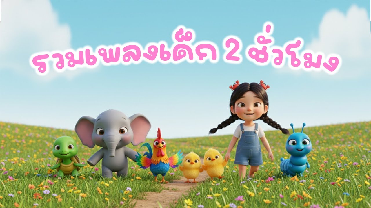 รวมเพลงเด็กสองชั่วโมง ประจำเดือน พฤศจิกายน