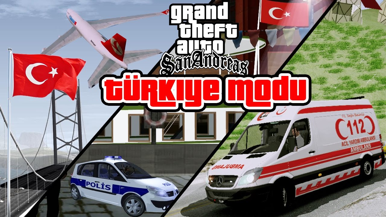 GTA SAN ANDREAS TÜRKİYE MOD VE KURULUMU - TURKEY MOD