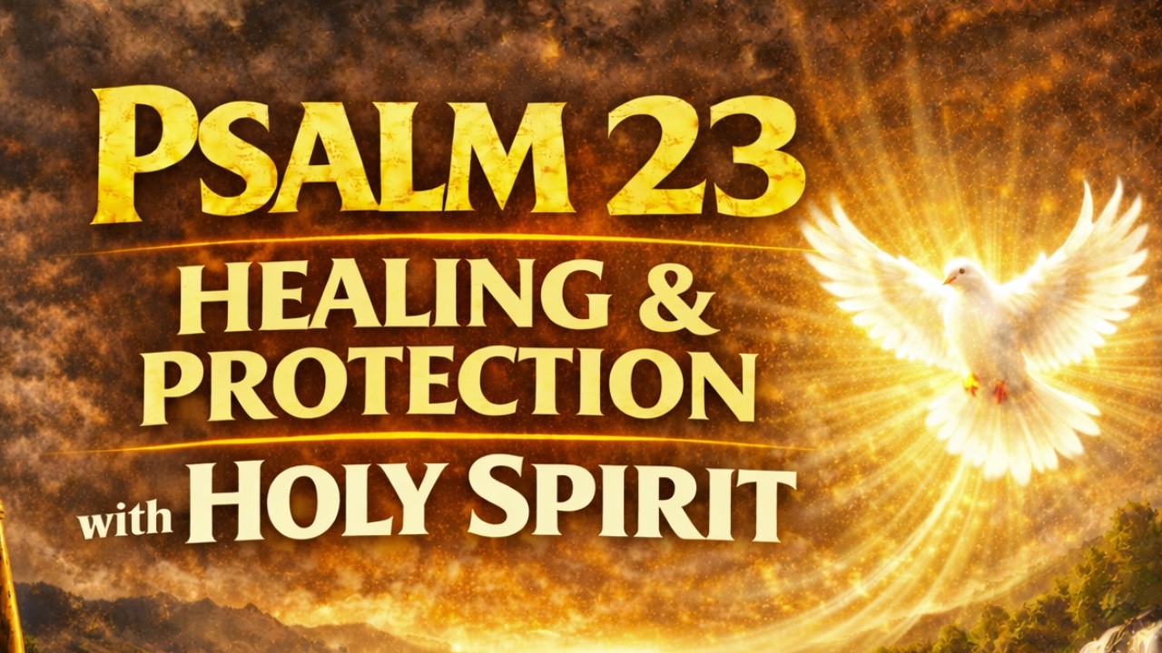 Psalm 23: Holy Spirit Morning Prayer for Healing & Protection for Your Home & Family