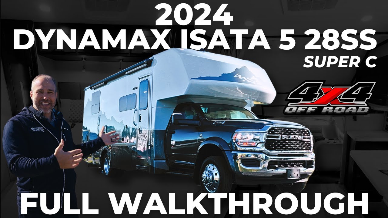 Автодом Dynamax ISATA 5 (28SS) SUPER C 2024 года выпуска | 4x4 + двигатель Ram 5500/6.7L Cummins!...