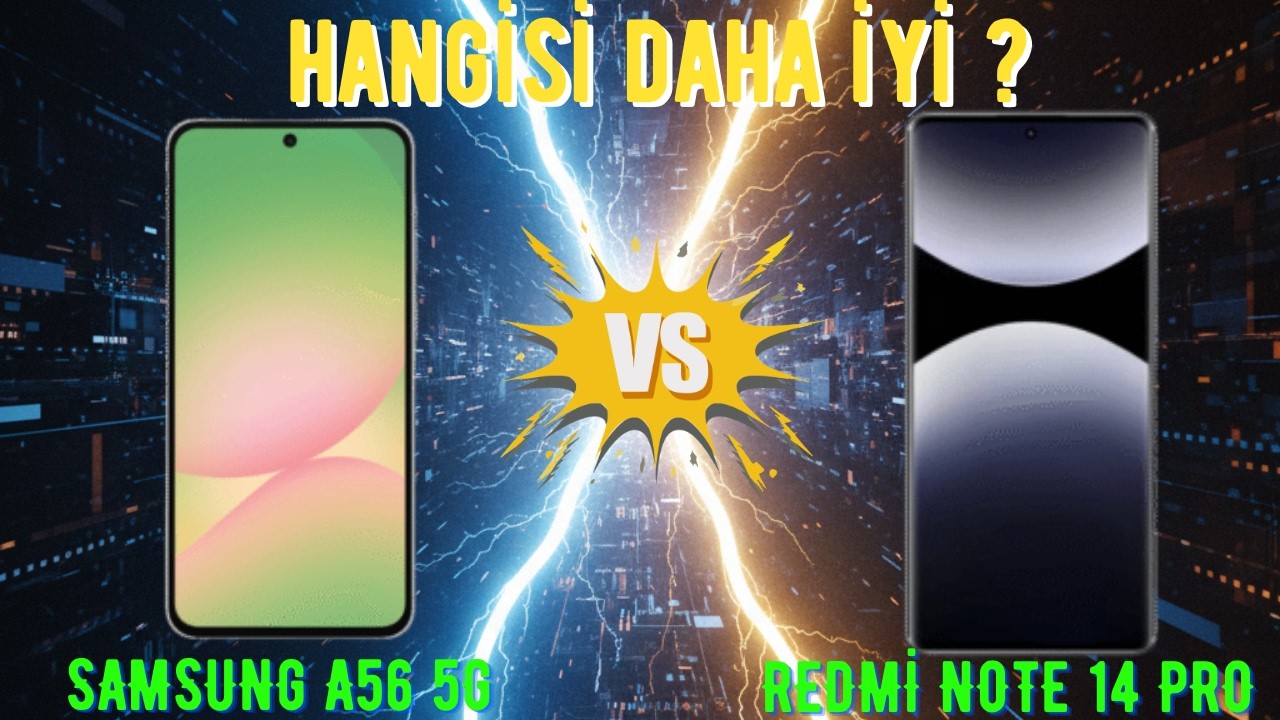 Samsung Galaxy A56 5G vs Redmi Note 14 Pro: Hangisini Almalısınız?