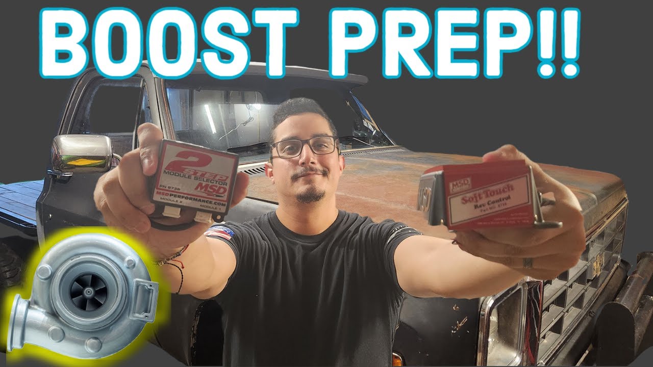 Installing an MSD TWO STEP and REV CONTROLLER | Turbo SBC Project Part 1 | MSD 8739 & MSD 8728