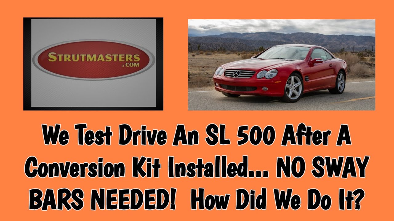 Mercedes SL 500 Suspension Conversion:  How Does It Ride?