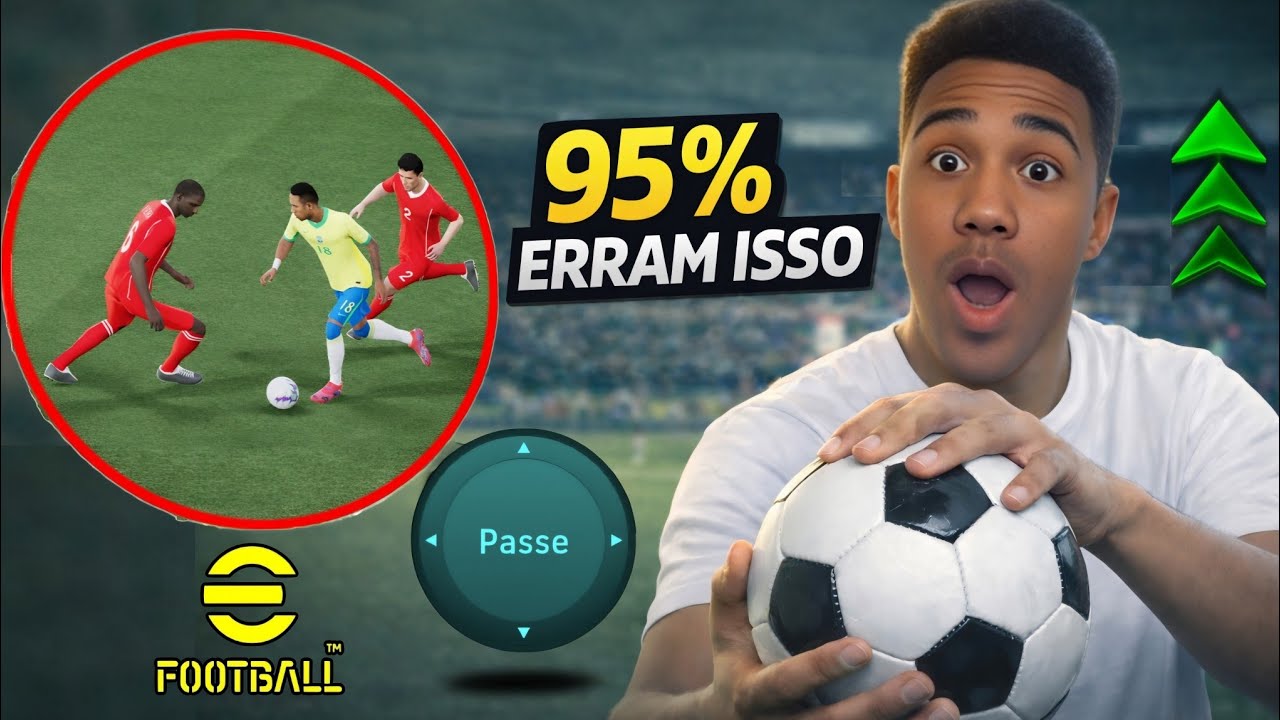 95% dos Jogadores NÃO Sabem Esse Toque de Bola no eFootball 2026 Mobile