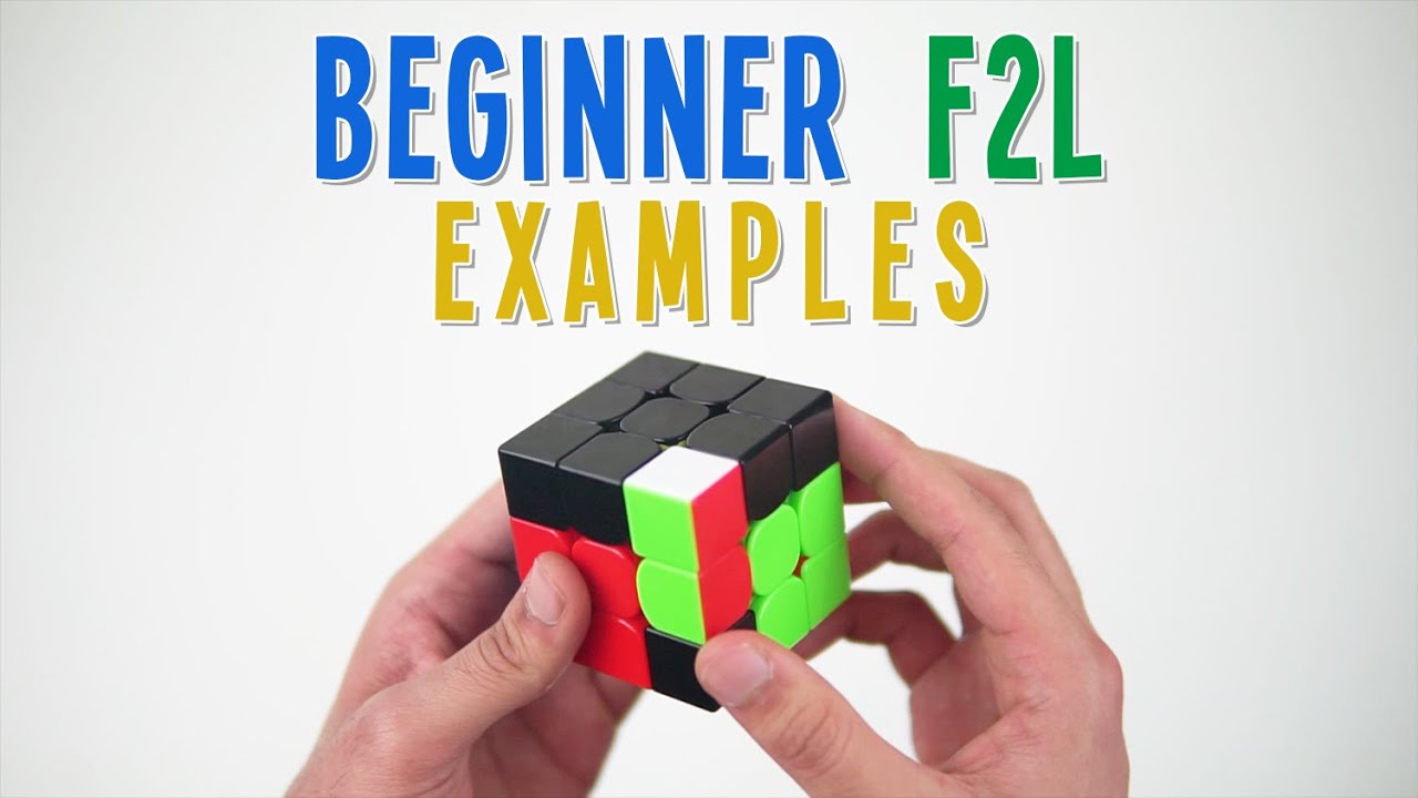 F2L Example Solves for Beginners | CFOP
