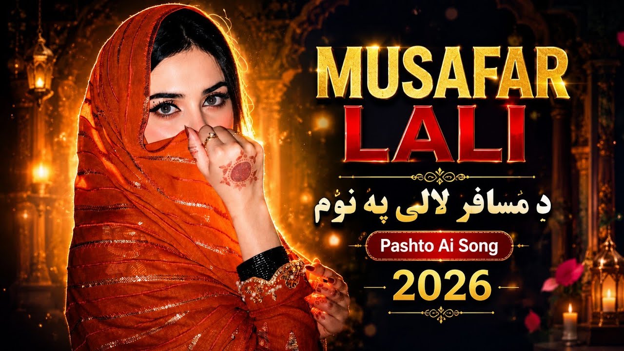MUSAFAR LALI 🎵د مسافر لالی په نوم | Pashto AI Song 2026❤️&zwj;🔥 Viral Pashto Music Beautiful Pashto Song