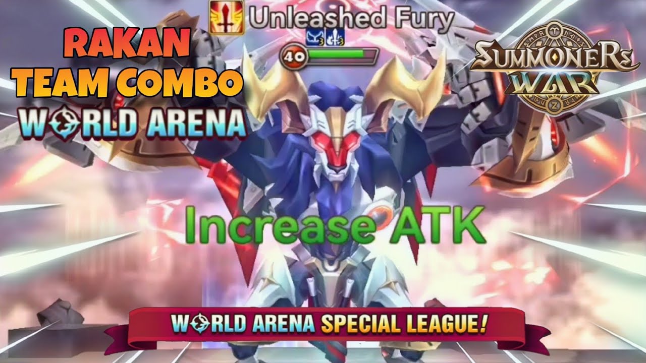Rakan Team Combo in World Arena Ep. 3 - Summoners War