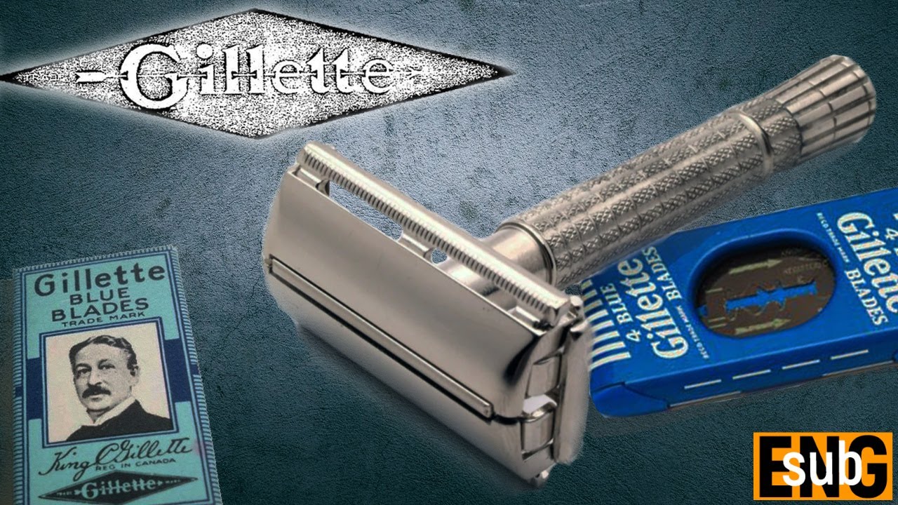 Gillette 1958 D2 Super Speed - TV Special ORIG CASE & BLADES & Mike's Natural Soaps | HomeLike ВКБ