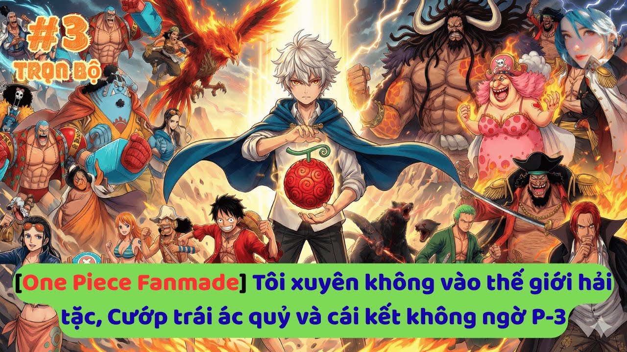 [One Piece Fanmade] T&ocirc;i xuy&ecirc;n kh&ocirc;ng v&agrave;o thế giới hải tặc, Cướp tr&aacute;i &aacute;c quỷ v&agrave; c&aacute;i kết kh&ocirc;ng ngờ P-3