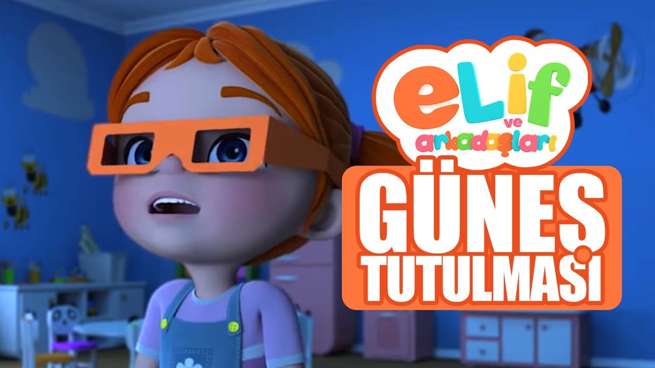 Elif ve Arkadaşları  - Bölüm 3 - Güneş Tutulması - TRT Çocuk Çizgi Film
