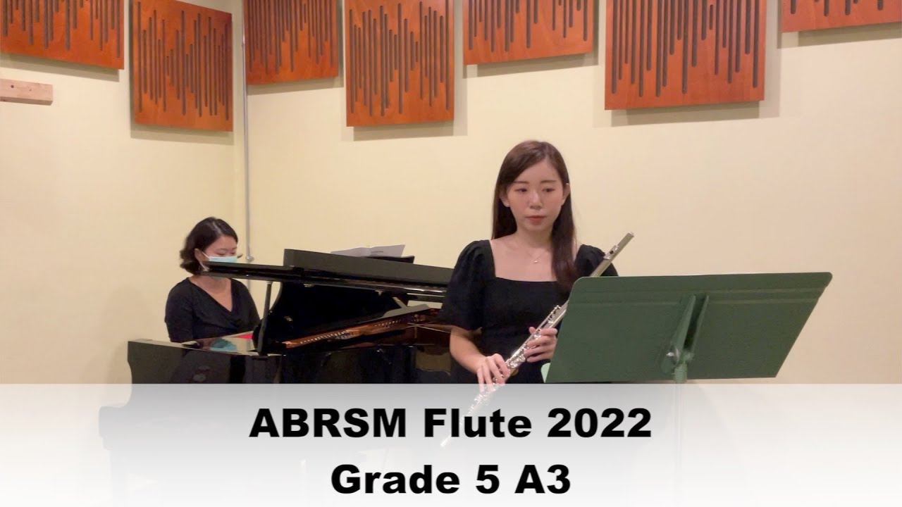 Gigue - G5 A3, ABRSM Flute Exam Pieces from 2022