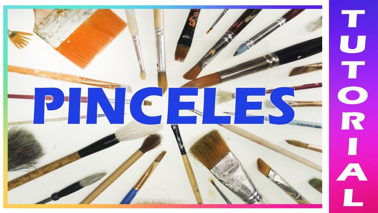 +7 🖌️ PINCELES Como utilizar cada pincel según tu PINTURA 🖌️