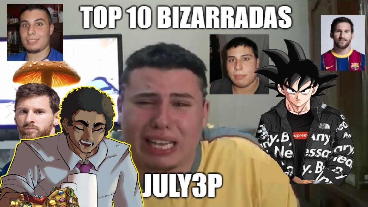 ENGAIL REACCIONA A TOP 10 BIZARRADAS DE JULY3P