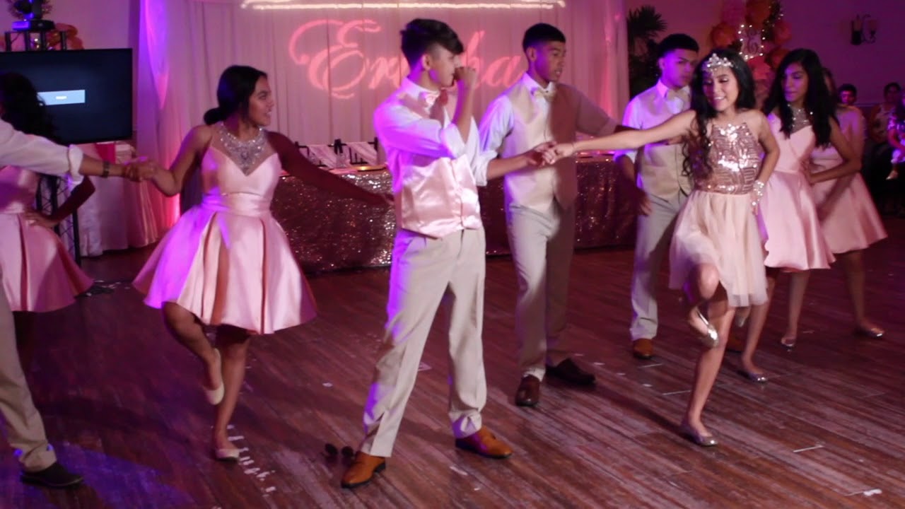 Cumbia Merengue Bachata and Zapateado Quince Dance!!!