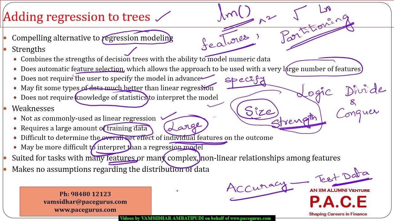Numeric Prediction using Regression Trees and Model Trees