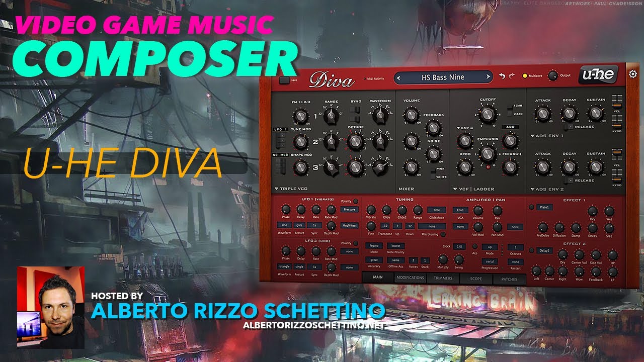 Video Game Composer || u-he Diva Master Class