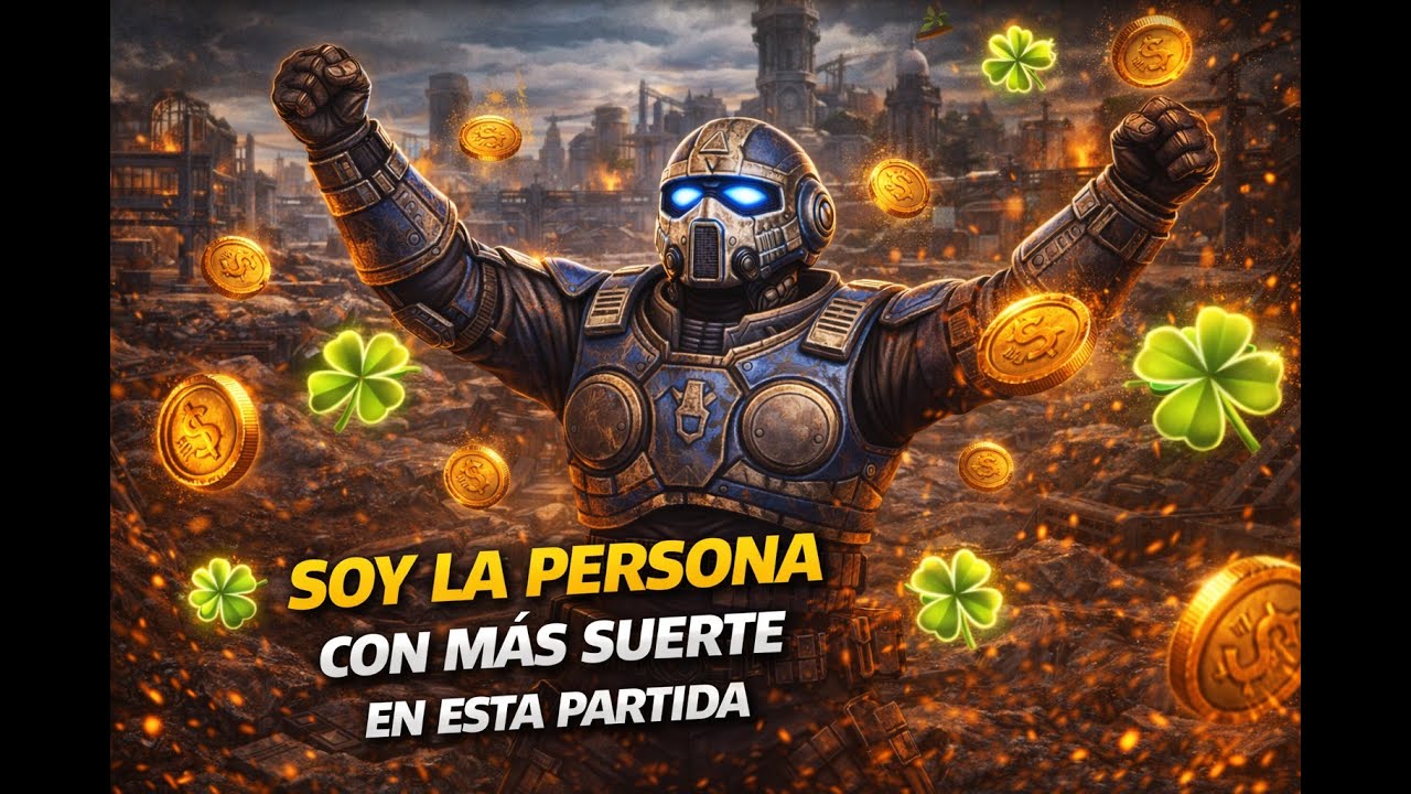 SOY LA PERSONA CON MÁS SUERTE EN ESTA PARTIDA DE FFA! | GEARS 5 GAMEPLAY