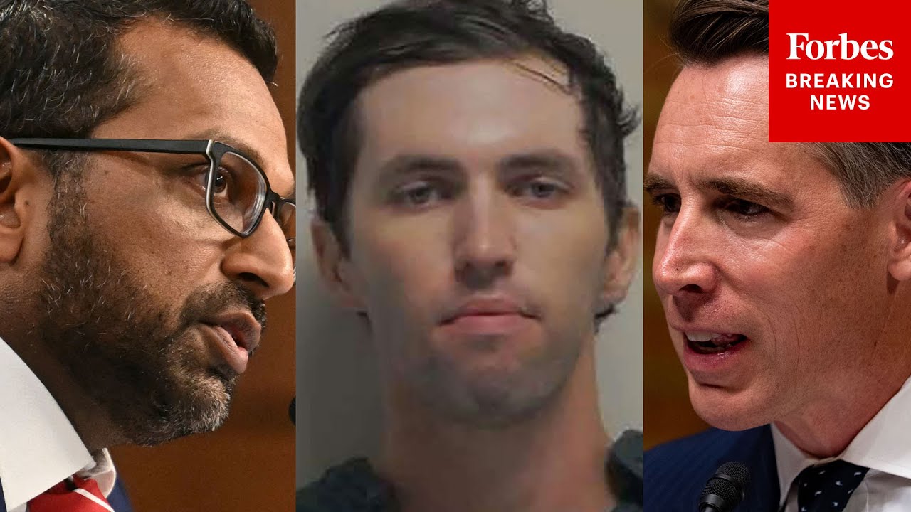 Hawley Grills Kash Patel About Probing Others On Discord Chat Used By Accused Charlie Kirk Assassin