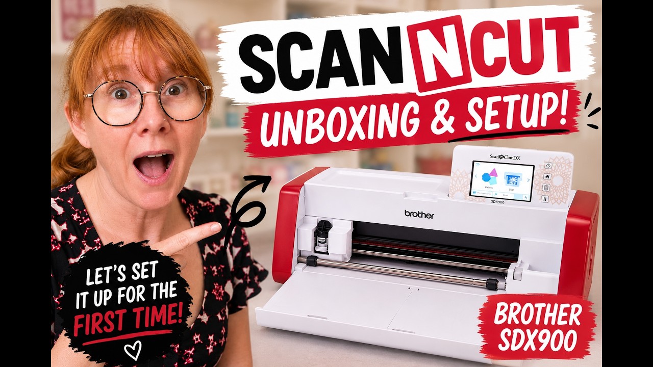Brother ScanNcut - SDX Unboxing