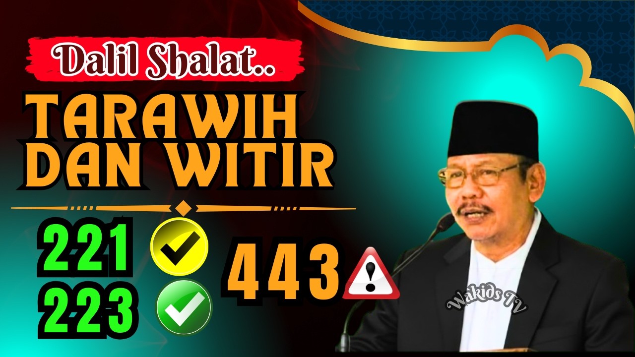 Memahami Dalil Pelaksanaan Shalat Tarawih & Witir | Tanya Jawab Sholatul Lail Part 1 - 14/07/2013