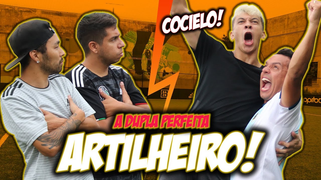 ARTILHEIRO PERFEITO ft JULIO COCIELO (ELE FEZ UM GOLA&Ccedil;O!)