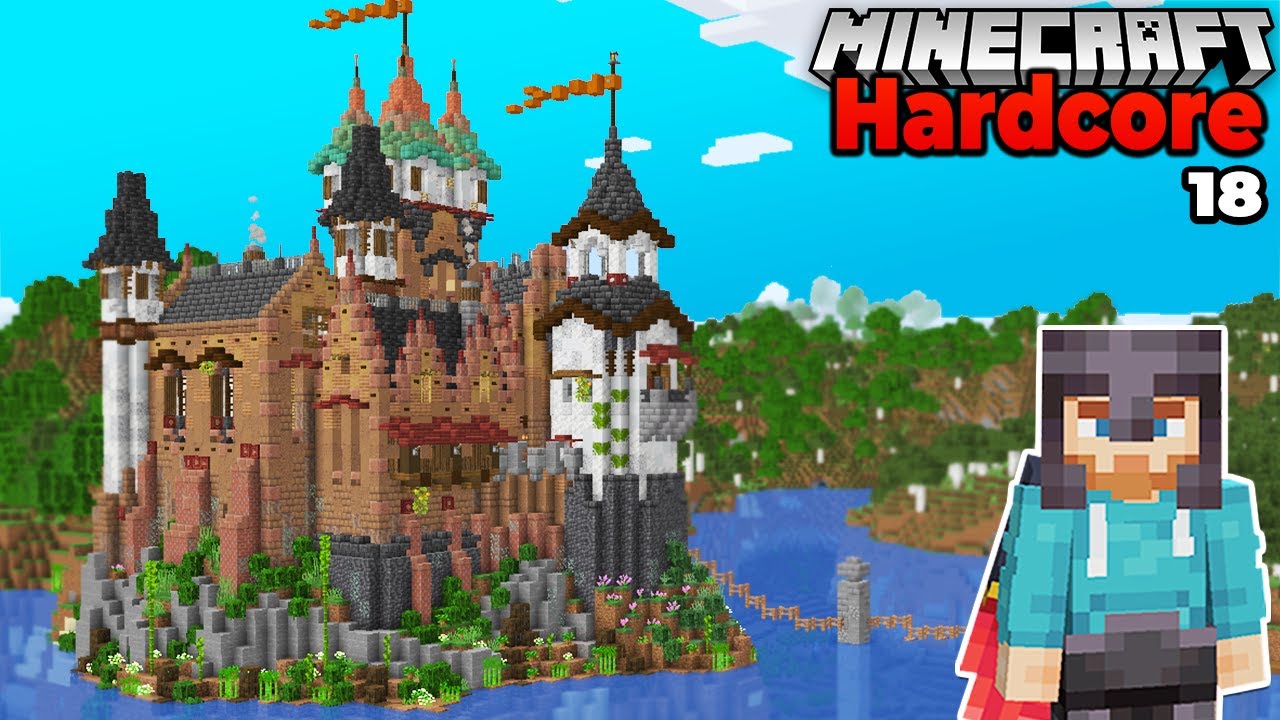I Built a MUD BRICK Castle in Hardcore Minecraft 1.19 Survival Lets Play (#18)