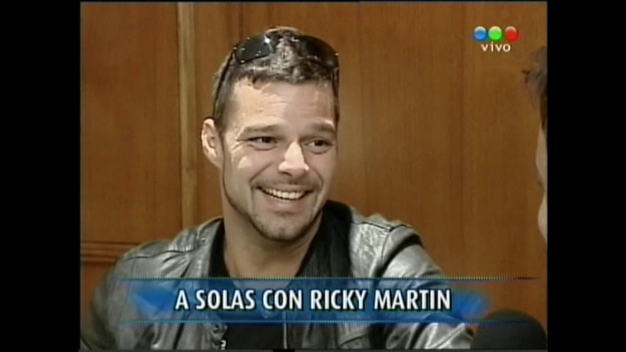 Ricky Martin En Argentina en Exclusiva Telefe Noticias 2005