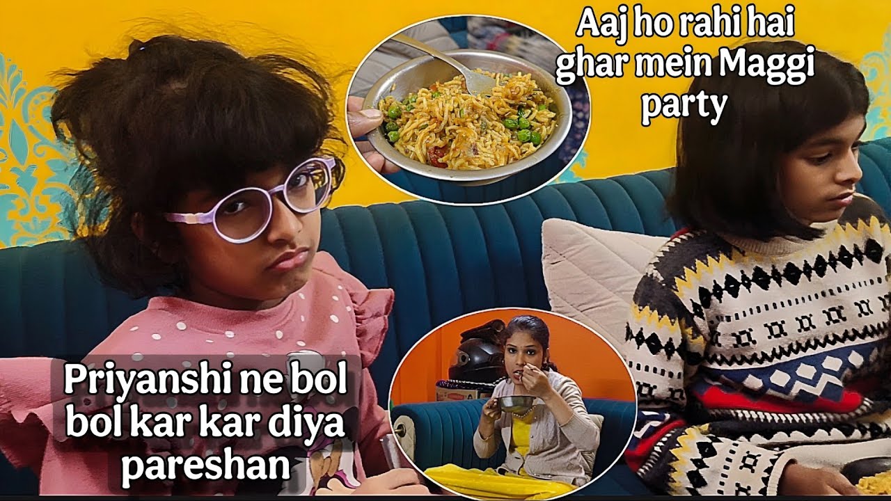 Priyanshi ne bol bol ke kar diya pareshan/#family vlog video channel 