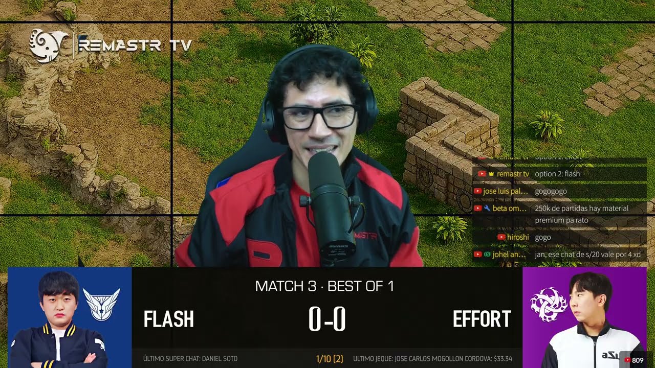 STARCRAFT COREANO GOSU 🇰🇷 FLASH vs EFFORT 🇰🇷 | M3·BO1