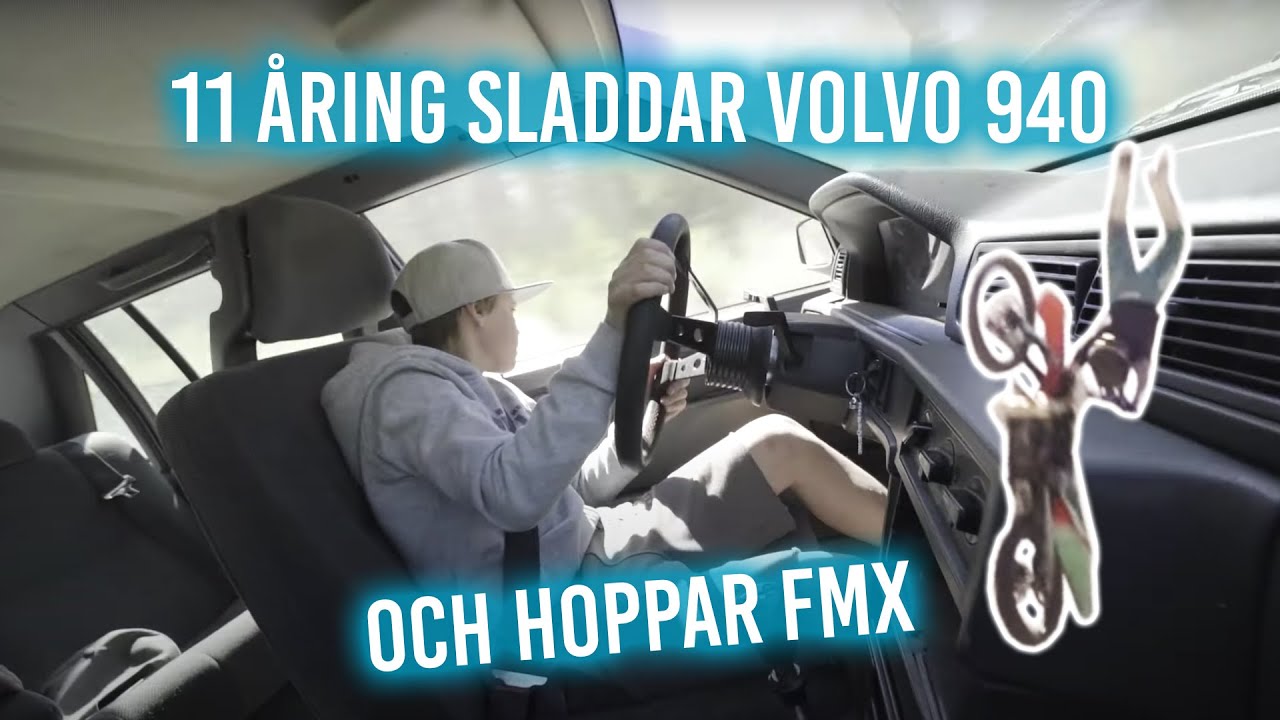 11-ÅRING SLADDAR VOLVO 940!