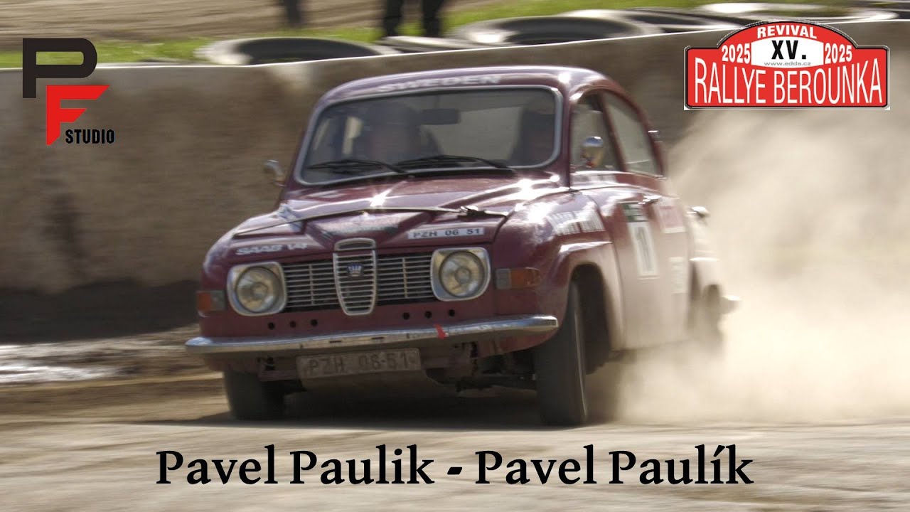 Pavel Paulik - Pavel Paulík - Saab 96 - XV. Rallye Berounka Revival 2025