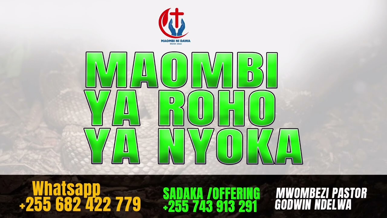 MAOMBI ROHO YA NYOKA/JOKA - HARIBU ROHO YA NYOKA ROHO YA VISASI KWA DAMU YA YESU, MAOMBI NI DAWA