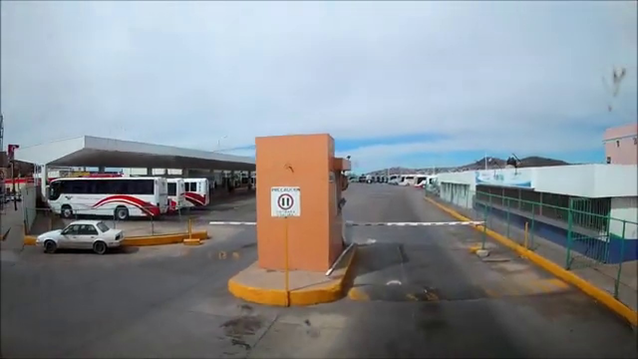 Llegando a la Central de Autobuses de Zacatecas Zac en ETN Doble Piso
