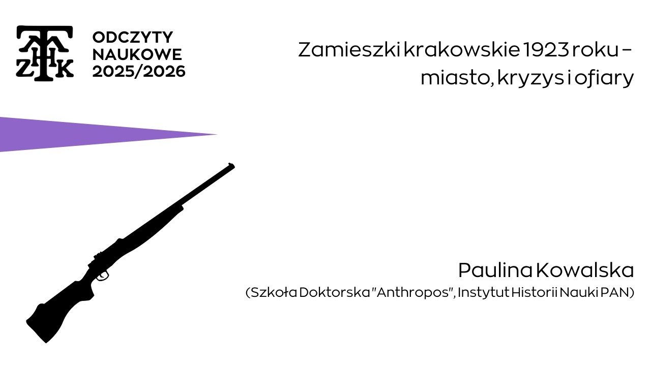 Zamieszki krakowskie 1923 roku &ndash; miasto, kryzys i ofiary | Paulina Kowalska