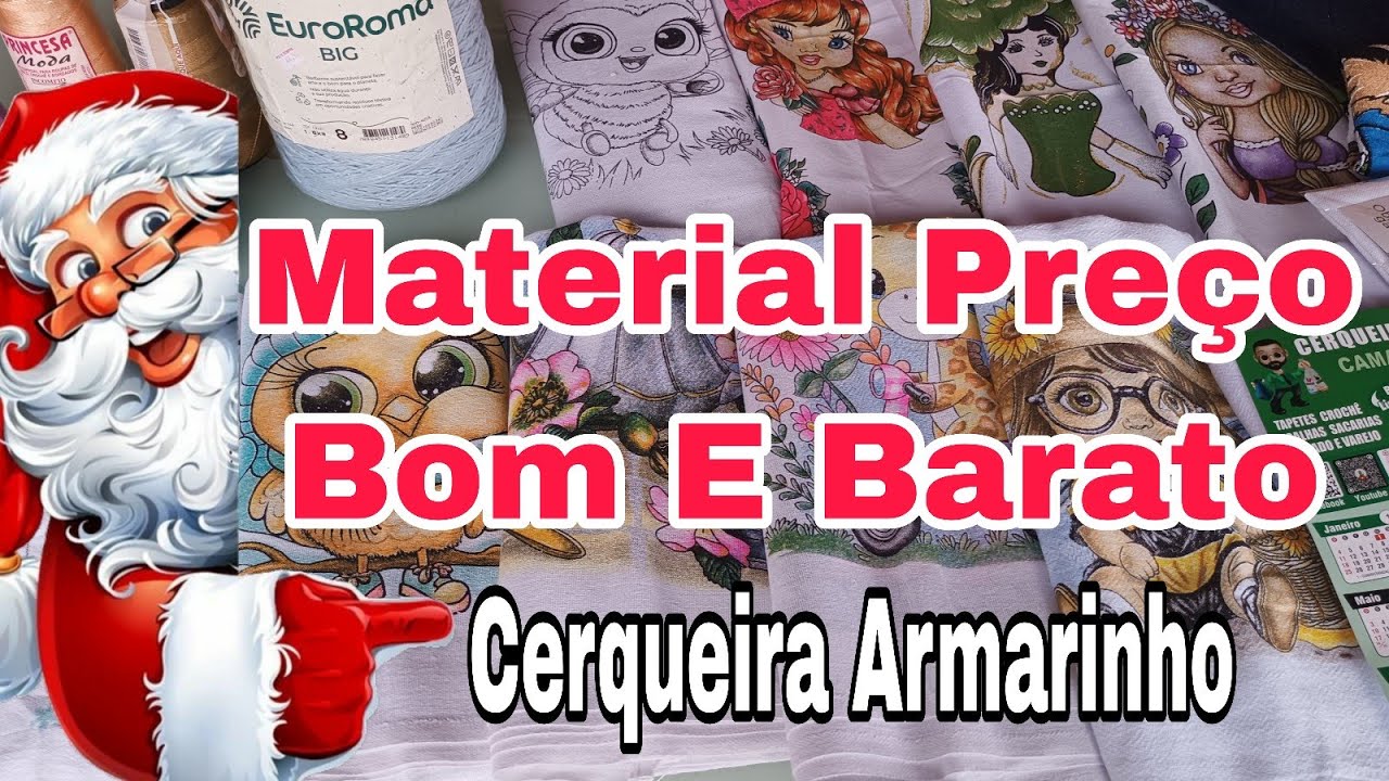 Muitas Novidades/Recebido Mês Dezembro @CerqueiraArmarinho 