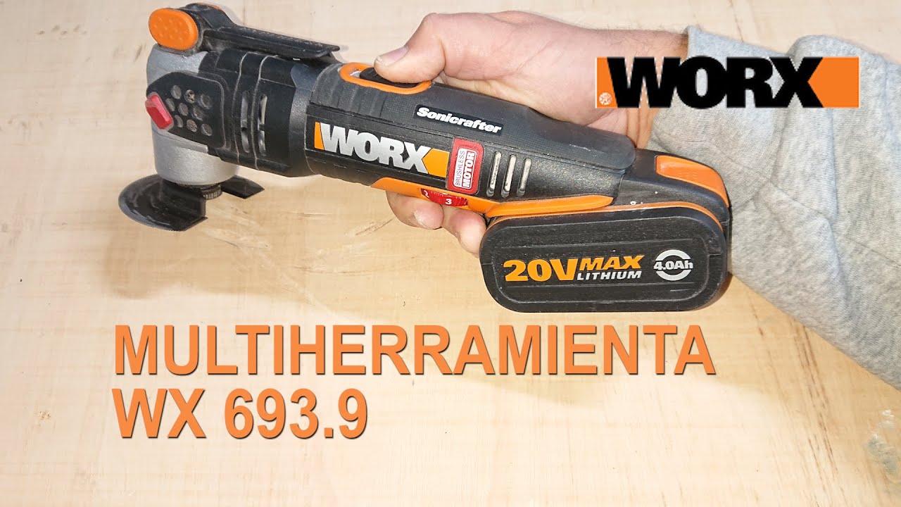 Multiherramienta Worx 20V  Sonicrafter WX693.9